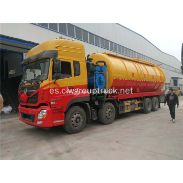 Camión de aguas residuales de succión al vacío al mejor precio 8X4